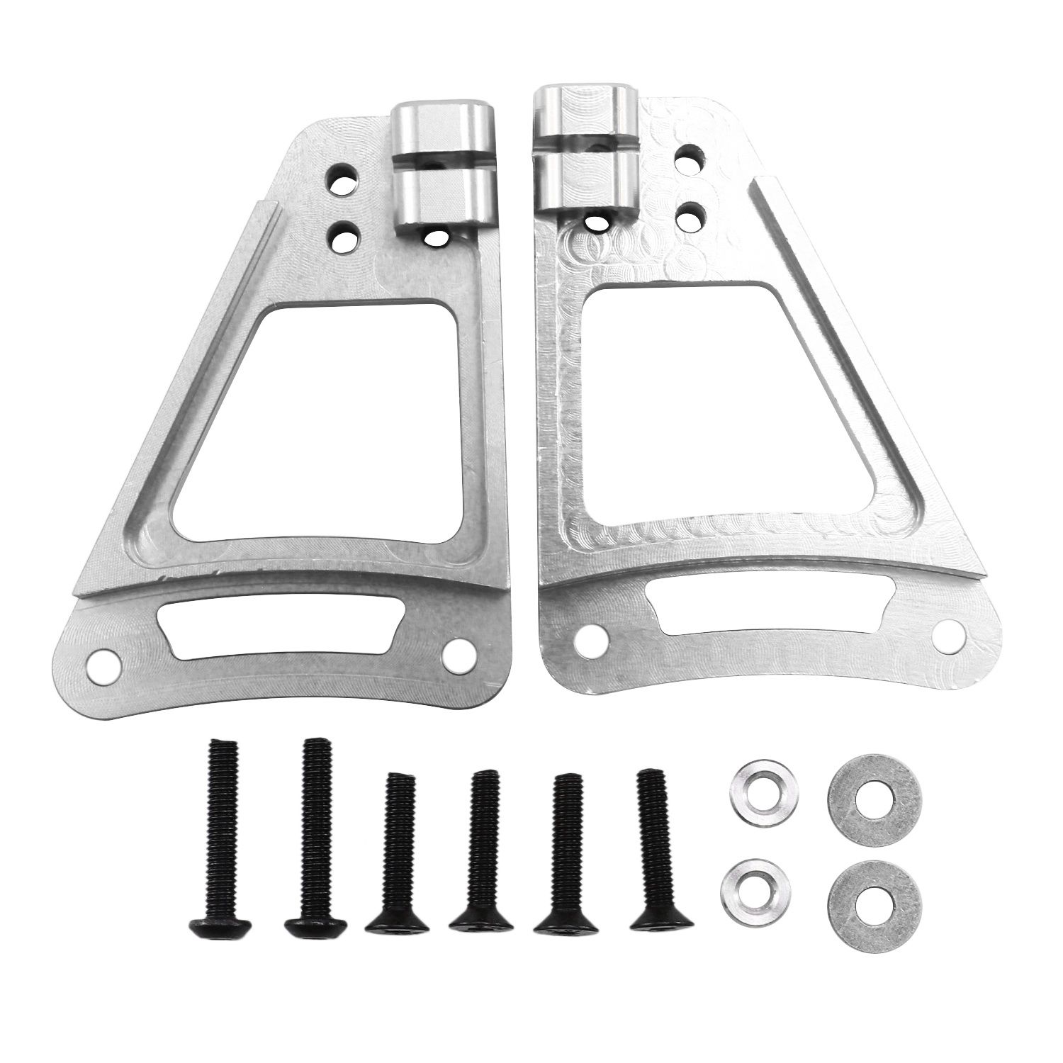 2PCS Metal Front Damping Plate Attachment for RC Model Car HPI VENTURE Tracked Vehicle galactic