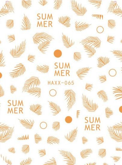 est CA610 snake design 3D nail art sticker decal stamping back gule DIY decoration tools