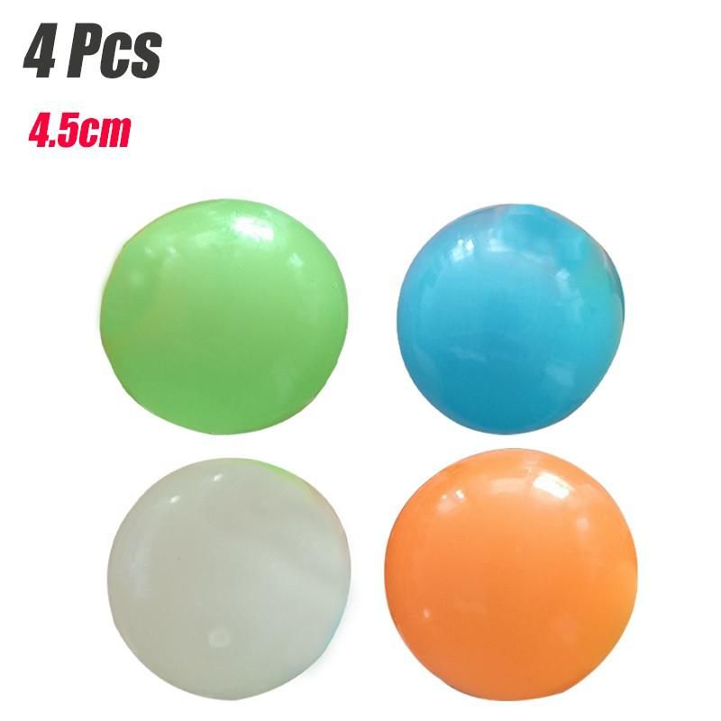 2021 Stick Wall Ball Fidget Toys Sensory Anti Stress Ball Sticky Squash Suction Antistress Toy Target Ball Catch Throw Ball Kids