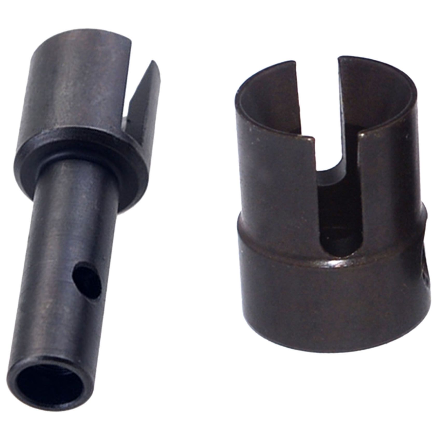 2Pcs 8228 Steel Driving Gear Connecting Cup & 2Pcs 8227 Wheel Axles for 1/8 Zd Racing Rc Car Parts Accessories