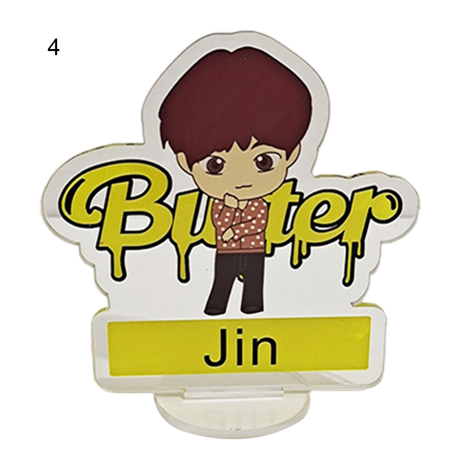 BTS Stand Realistic Exquisite Workmanship Acrylic Ornament Decoration Stand Display for Decor