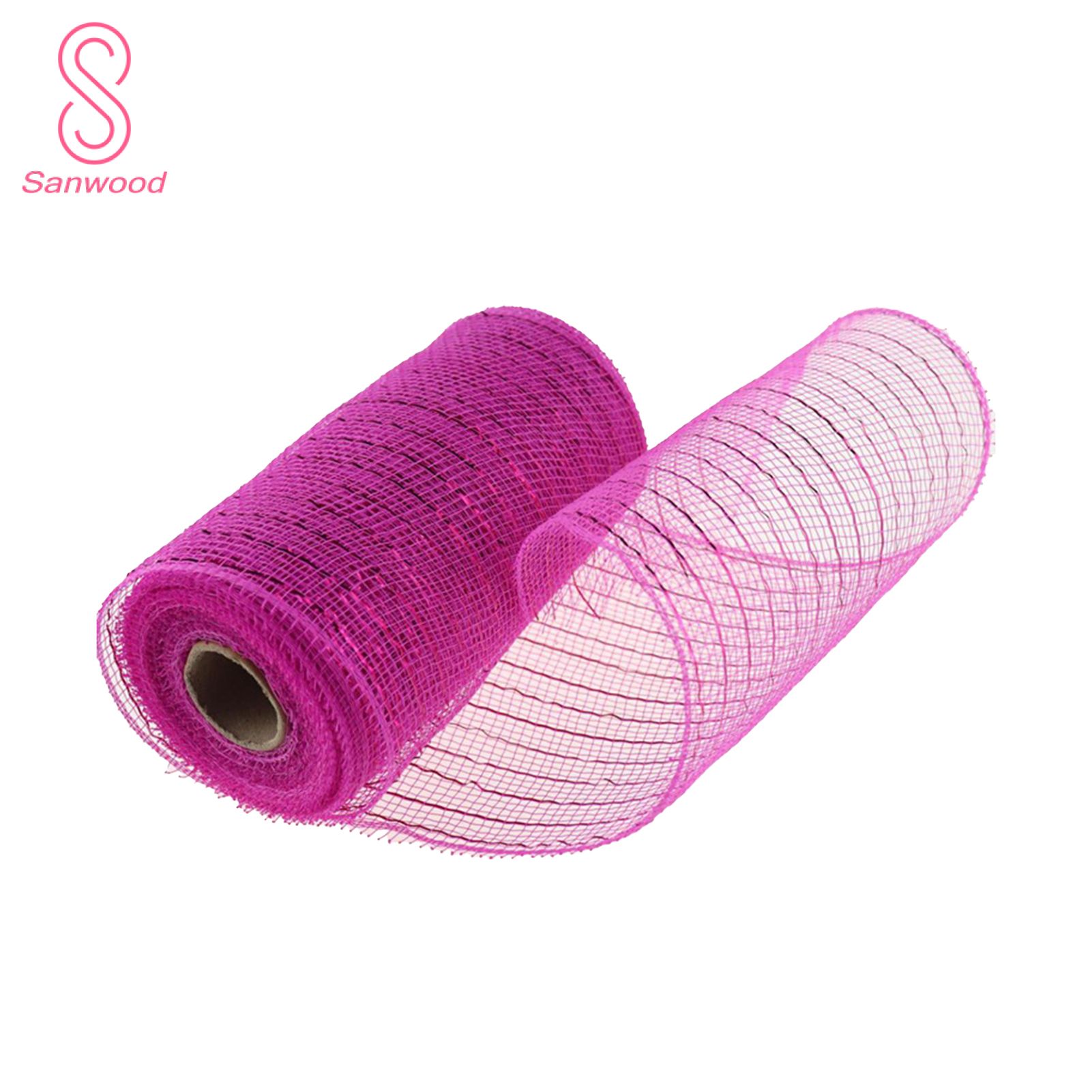 Decorative Mesh No Odor Xmas Mesh Ribbon DIY Craft Making Tools