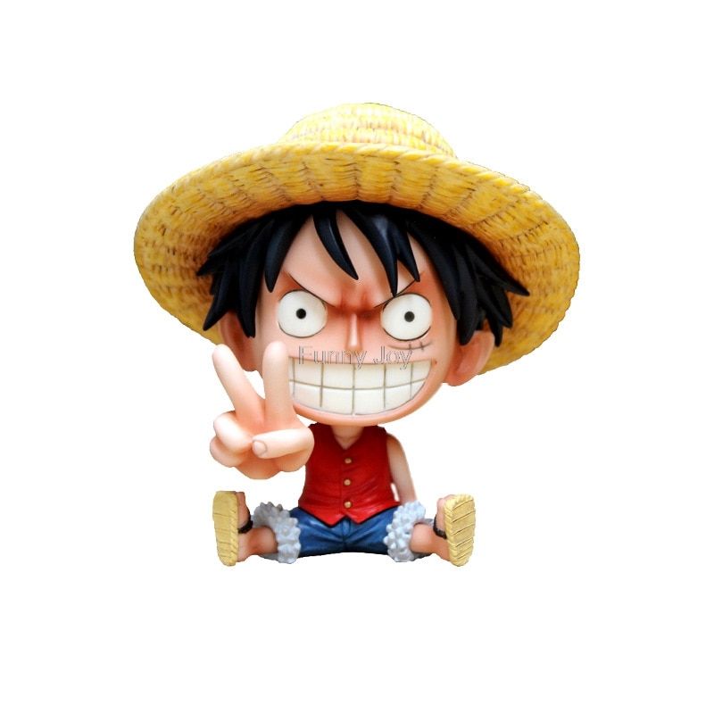 14 Styles One Piece Zoro Luffy Sanji Anime Figure Ver. Robin Nami Brook Chopper PVC Car Decoration Figures Ace RANKY Usopp Model