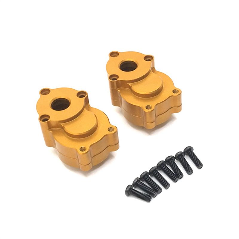2 Set Metal Rear Axle Portal Drive Housing for Yikong YK4102 YK4103 YK6101 YK4082 RC Crawler Car Upgrade Parts