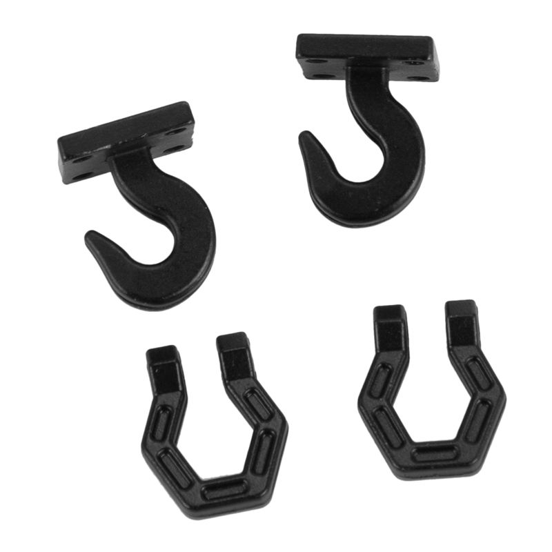 Metal RC Trailer Hook Replacement Parts Accessory Fit For 1/10 RC Crawler AXIAL SCX10 90046 TRX4 D90