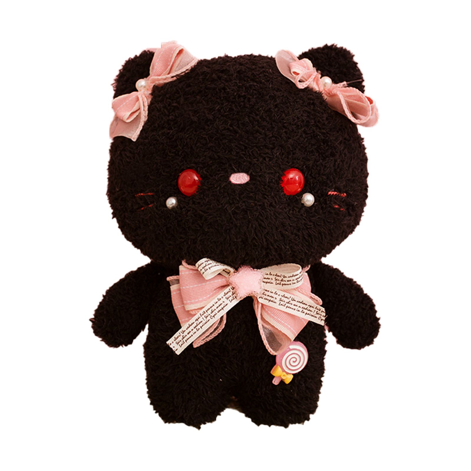 Kitty Stuffed Doll Ultrasoft Strawberry Decor Kitty Plush Toy
