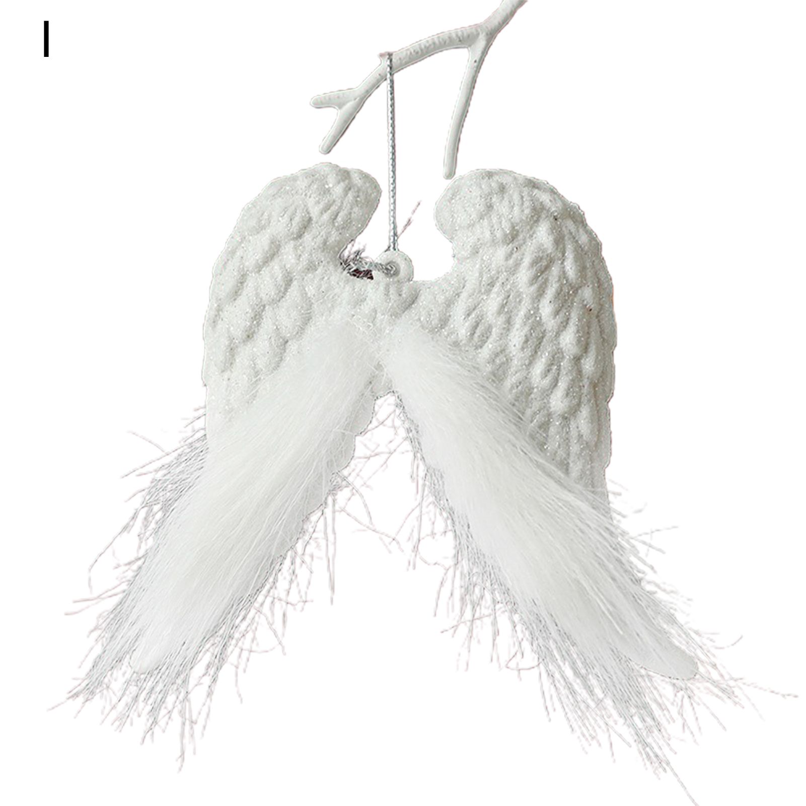 Snowflake Pendant High Imitation Creative Snowflake Angel Wings Elk Xmas Pendants