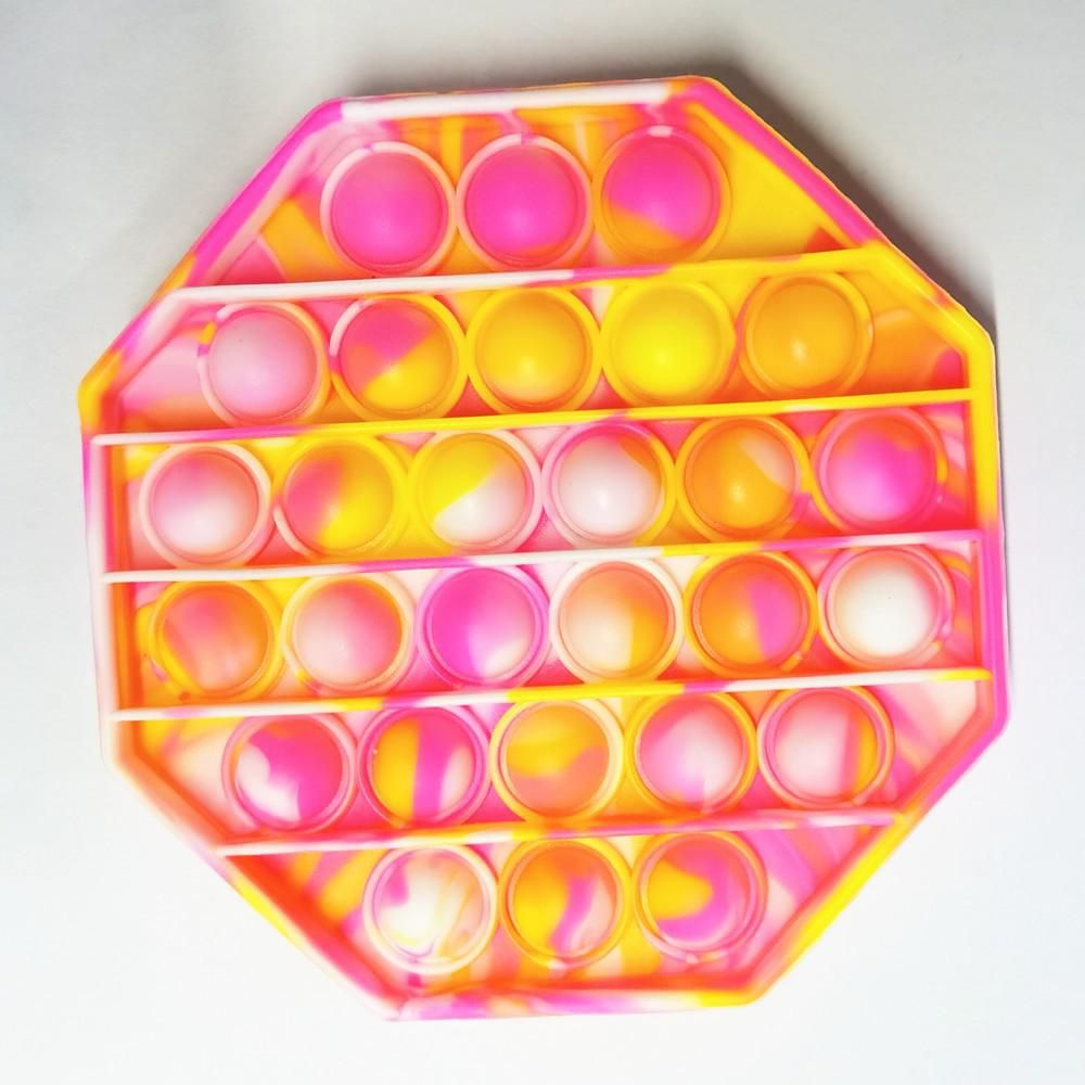 Hot Push Bubble Fidget Toys  Stress  Toy Antistress Soft  Anti Stress Gift Box Sensory Pack Toy