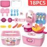 Simulation Children Pretend Play Role Play House Toy Kitchen Make Up Doctor Set