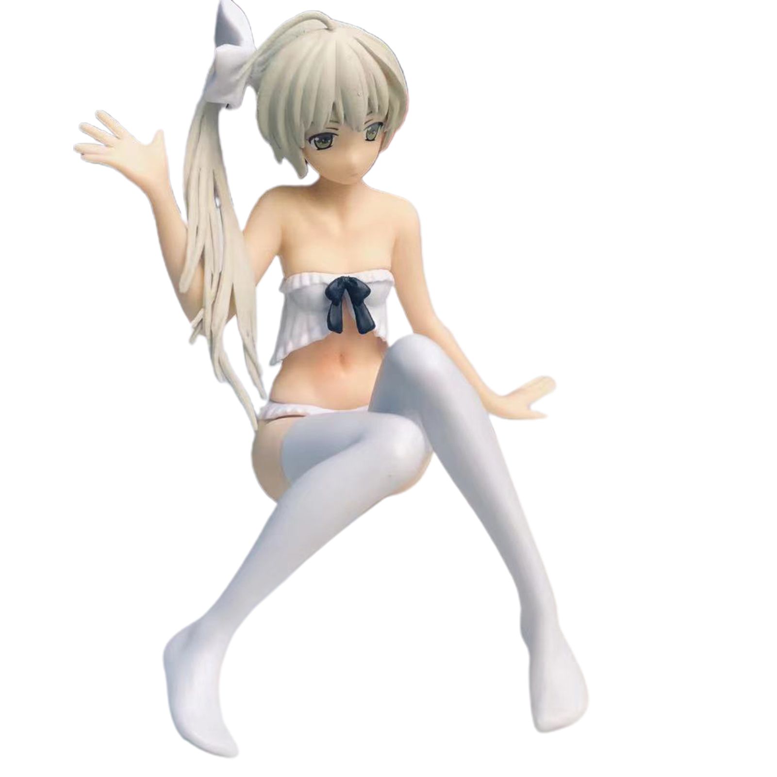 Statue Doll Japanese Anime Decorative Realistic Cartoon Yosuga no Sora Anime Figures Desktop Decor