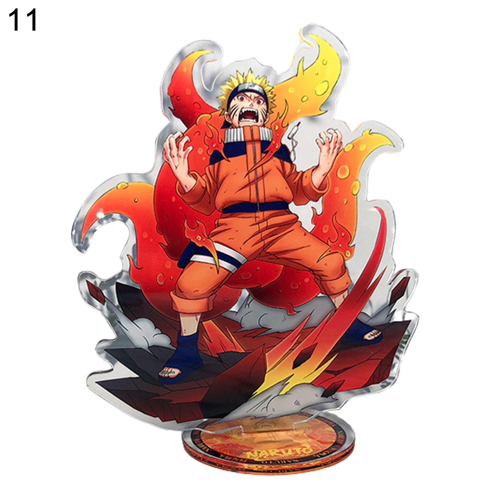 Standing Card Multifunctional Sturdy Acrylic Anime Naruto Figure Stand for Comic Exhibition