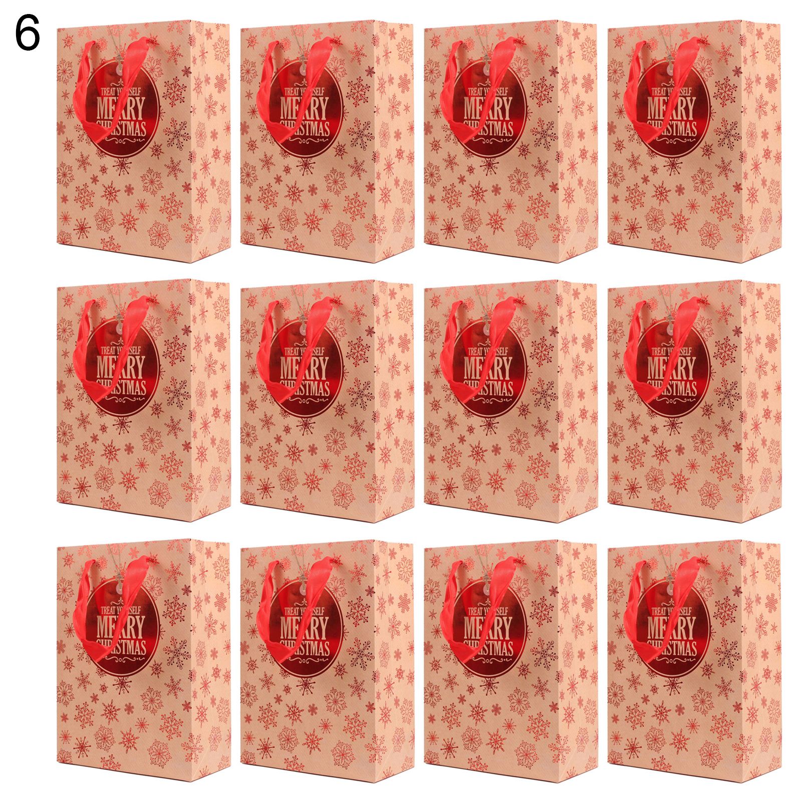 Sweet Pouch Fine Workmanship Handheld Small Christmas Themed Candy Bag