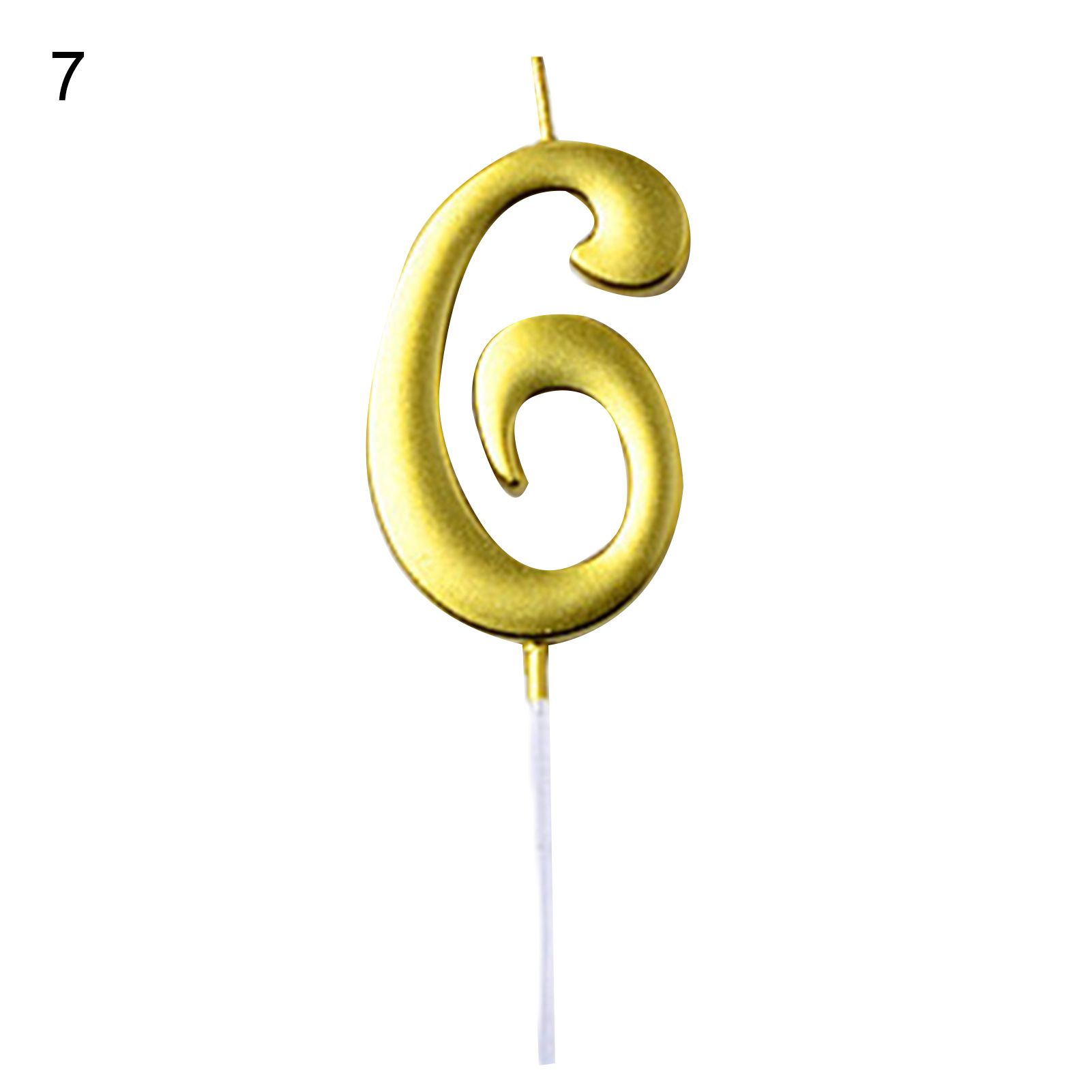 1Pc Birthday Candle Vibrant Color Realistic Looking Beewax 3D Effect Cupcake Candles for Home