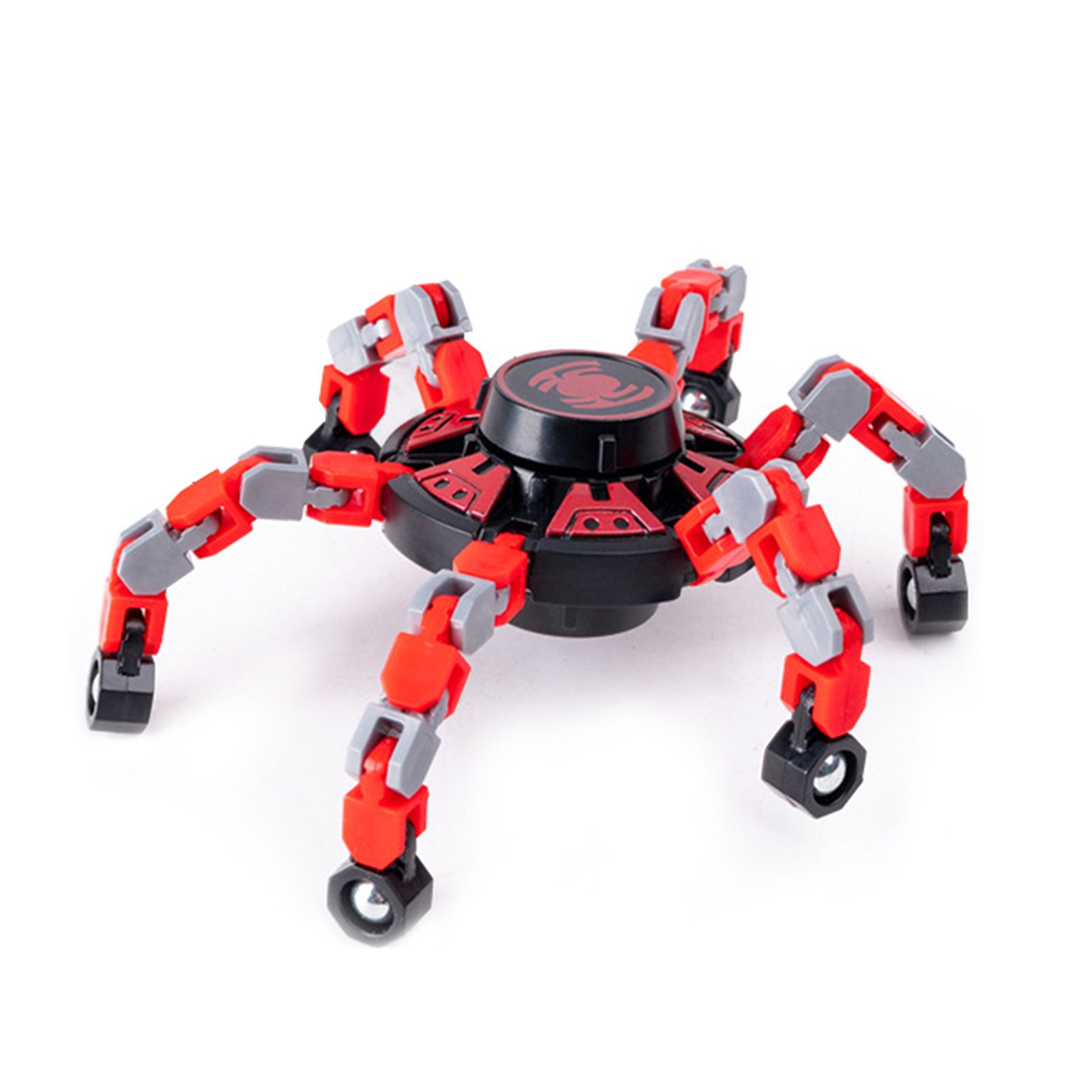 Childrenworld Decompression Toy Quick Response Skills Deformation Rotating Top Toy