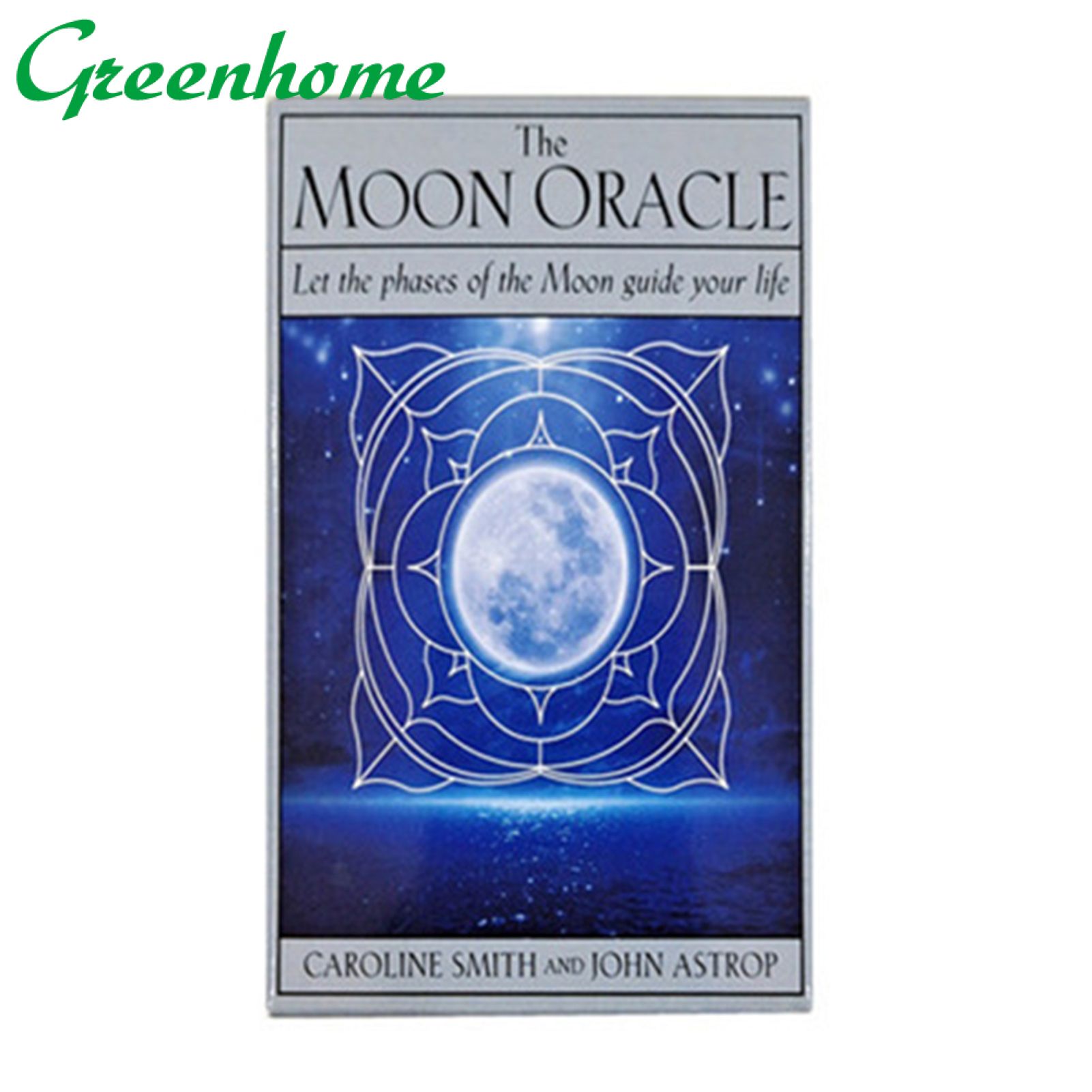 Greenhome 1 Set Tarot Card Reusable Exquisite Art Paper Bright Color Clear Format Tarot Divination Cards for Gift