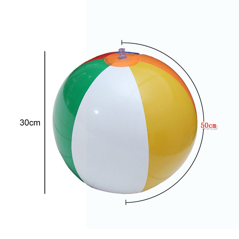 1Pcs Colorful Baby Kids Learning Beach Pool Play Ball Inflatable Children Rubber Educational Soft Toys for outdoor with nice material