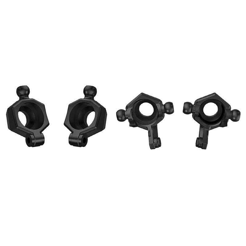 2Pcs Front Steering Cup Wheel Seat for SG 1603 SG 1604 SG1603 SG1604 1/16 & 2Pcs Rear Wheel Seat Hub Carrier