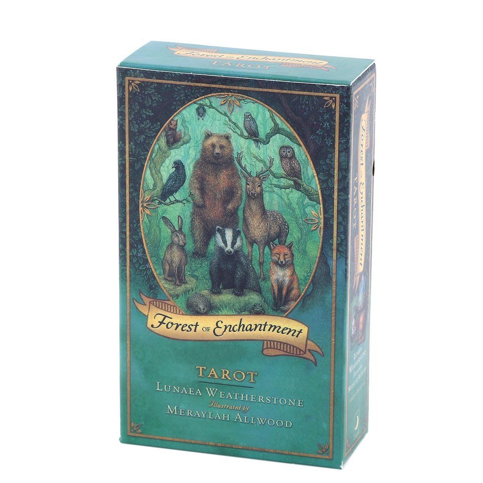 Forest Of Enchantment Tarot Table Game Home Party Tarot Puzzle Card Game - multicolor