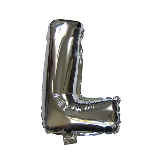 16 Inch Silver Alphabets Foil Balloons Letter A to Z
