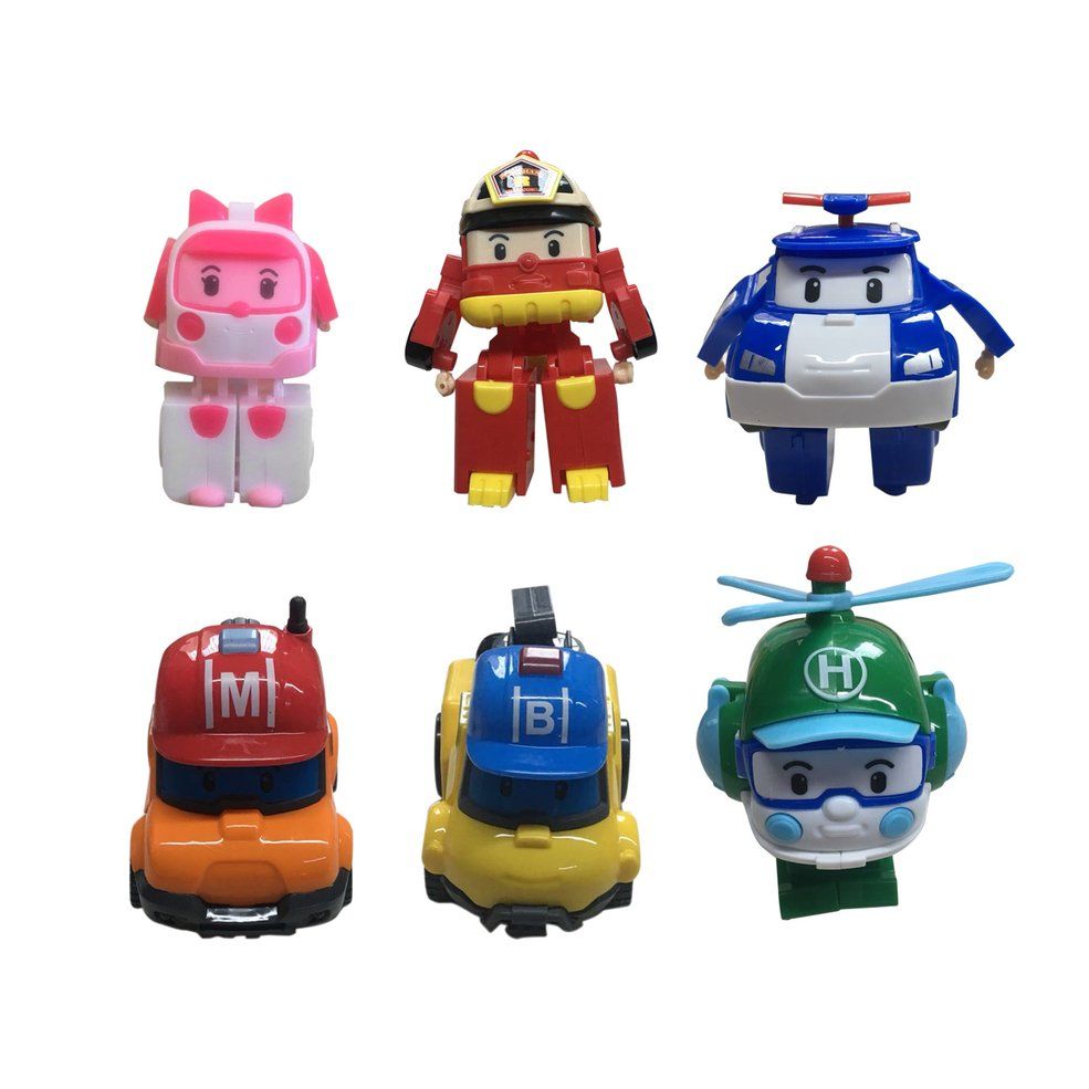 car Poli Transformation t Poli Amber Roy Car Toys Action Figure Toys