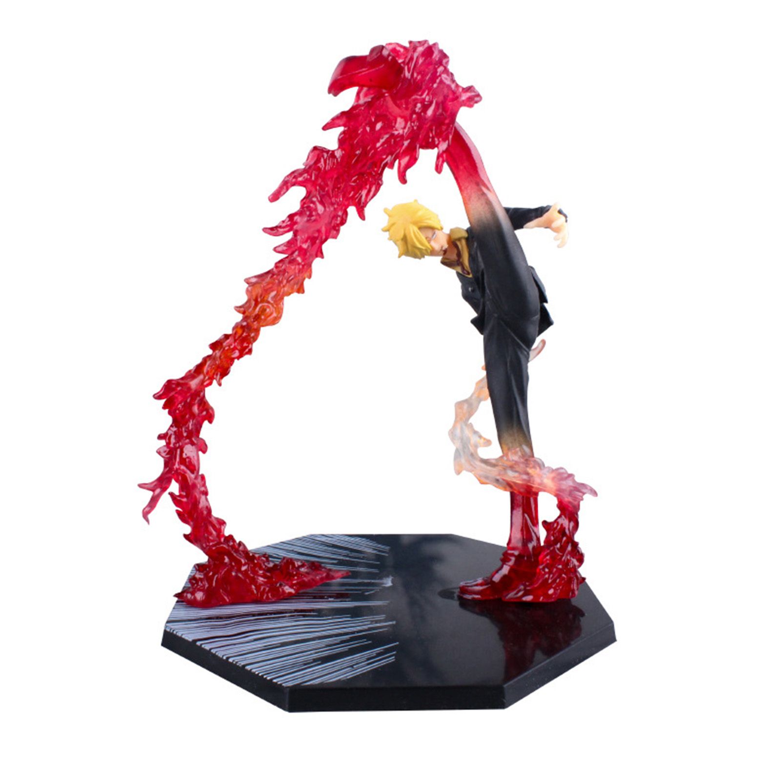 Livecity Model Toy Delicate Exquisite Appearance PVC One Piece Demon Vinsmoke Sanji Figure for Decoration