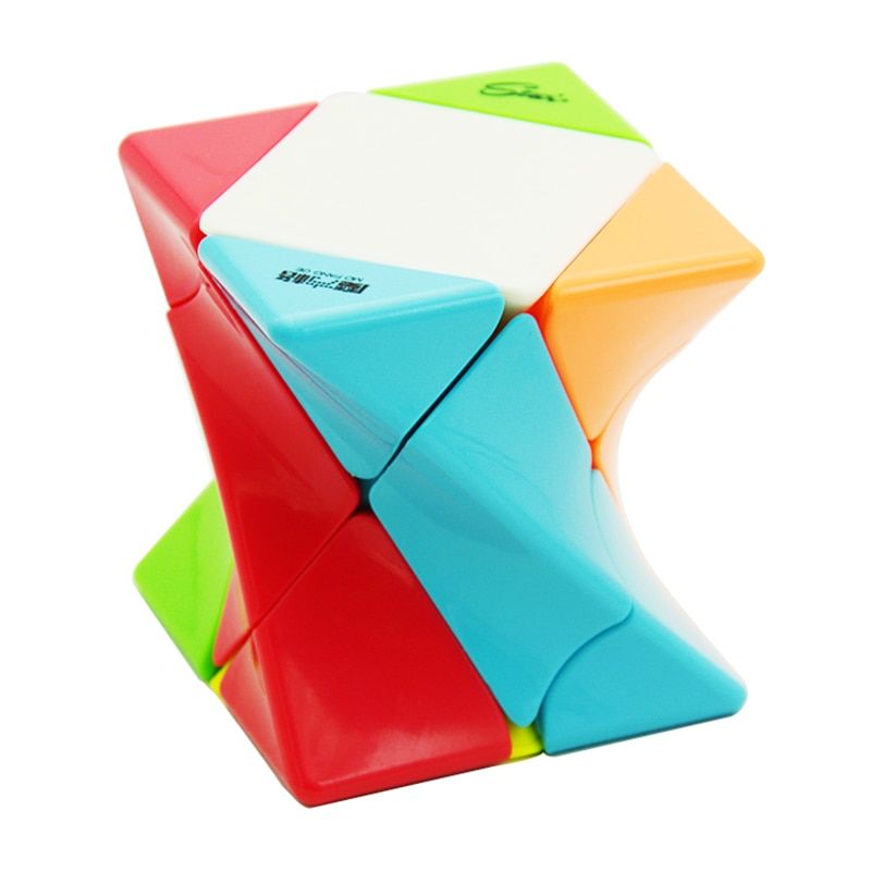 Qiyi MoFangGe Twisty Skew Cube Cubo Magico Qiyi Skew Speed Puzzle Toys Magic Puzzle Cubes Toys for Children Not Magnetic
