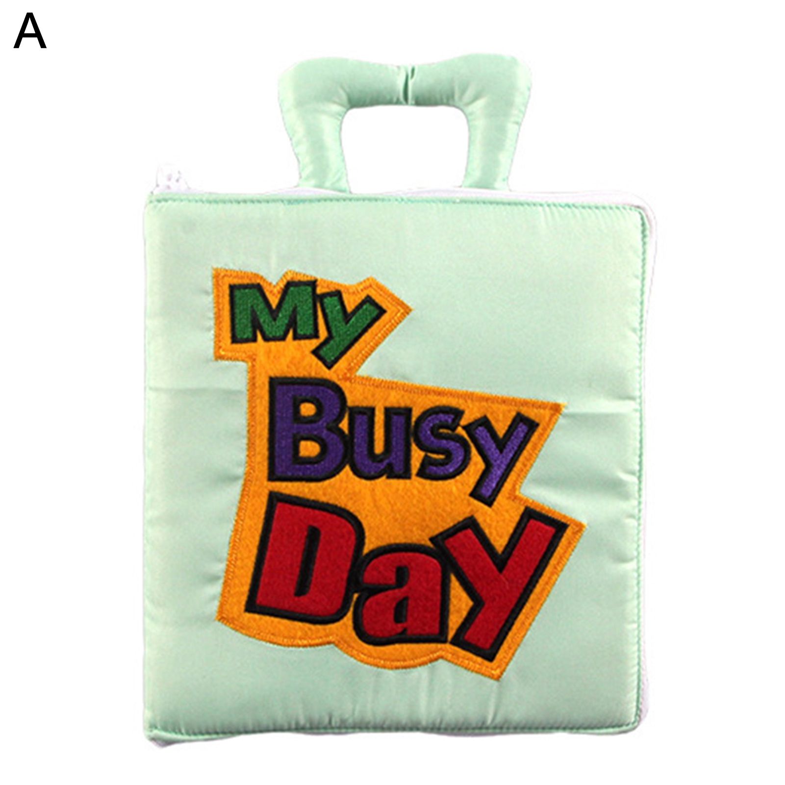 Crinkle Book Hangeable Inspire Imagination Polyester Infants Traffic Cloth Book for Indoor