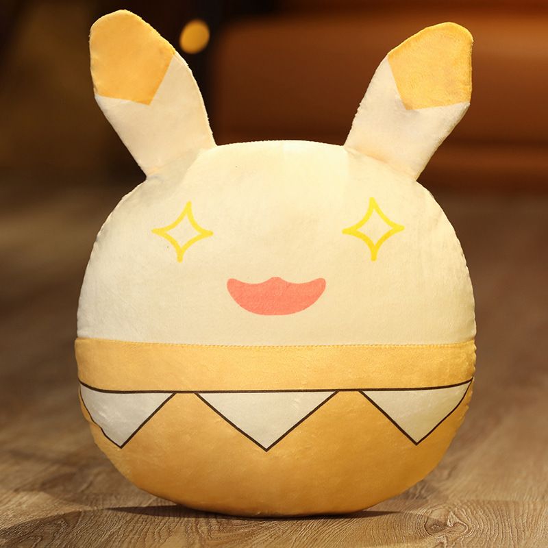 Plush Pendant Hanging Design Cartoon Interesting Expression Klee Plush Cushion Doll for Decoration