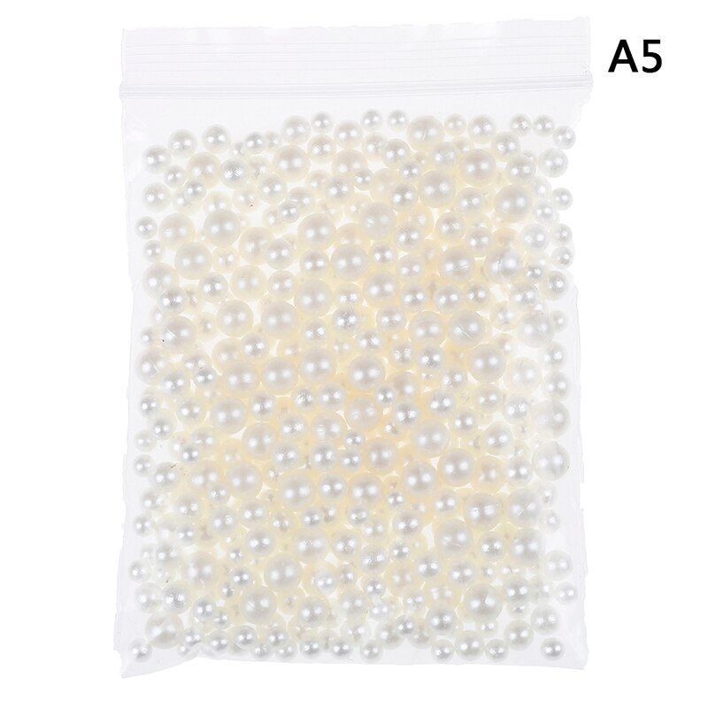 15g Fishbowl Beads Slime Supplies DIY Glitter Pearls Slime Filler Fluffy Decoration Color Gradient Slime Accessories