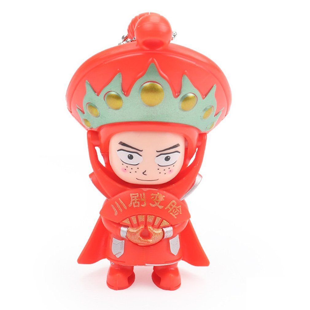 Sichuan Opera Face Changing Doll Decorations Ornament Model Kids Holiday Gift