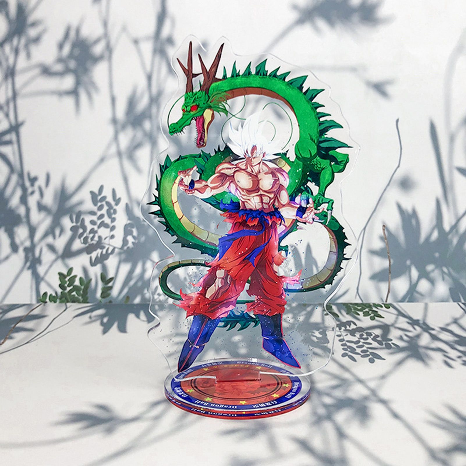 Stand Figure Model with Protective Film Exquisite on Ball Desktop Anime Stand