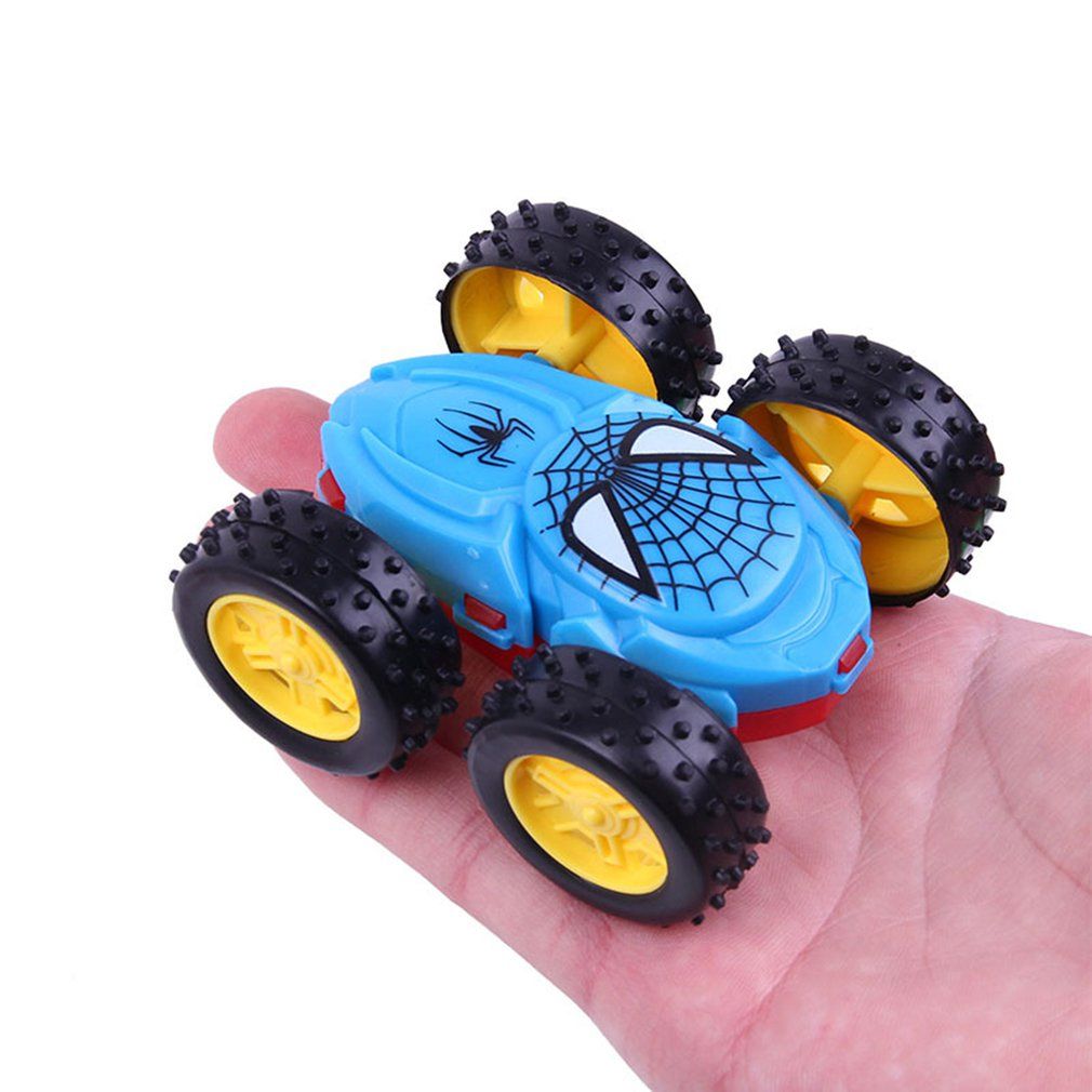 Children Inertia Double-Sided Dump Truck Resistant Falling 360 Car Random