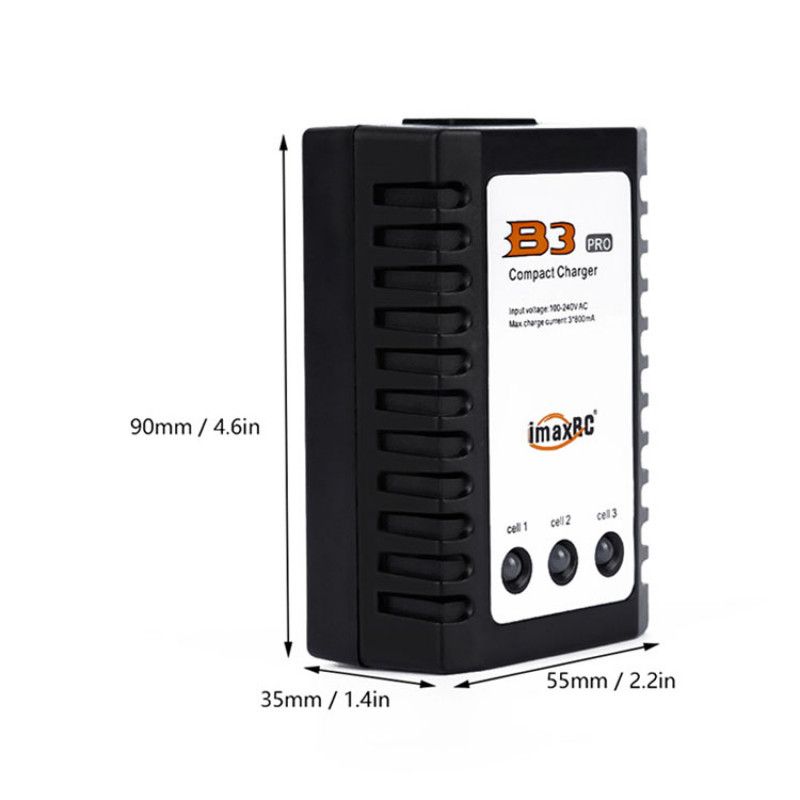 Multifunction B3 Pro Compact 2S 3S Lipo Balance Battery Charger