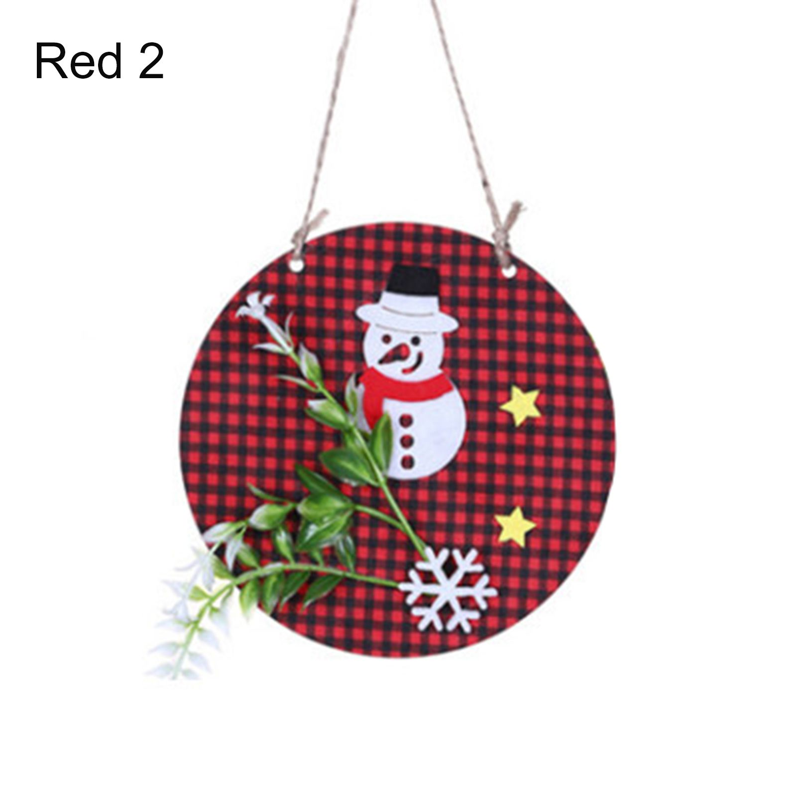 Hanging Door Pendant Durable Christmas Decoration Door Hanger Craft