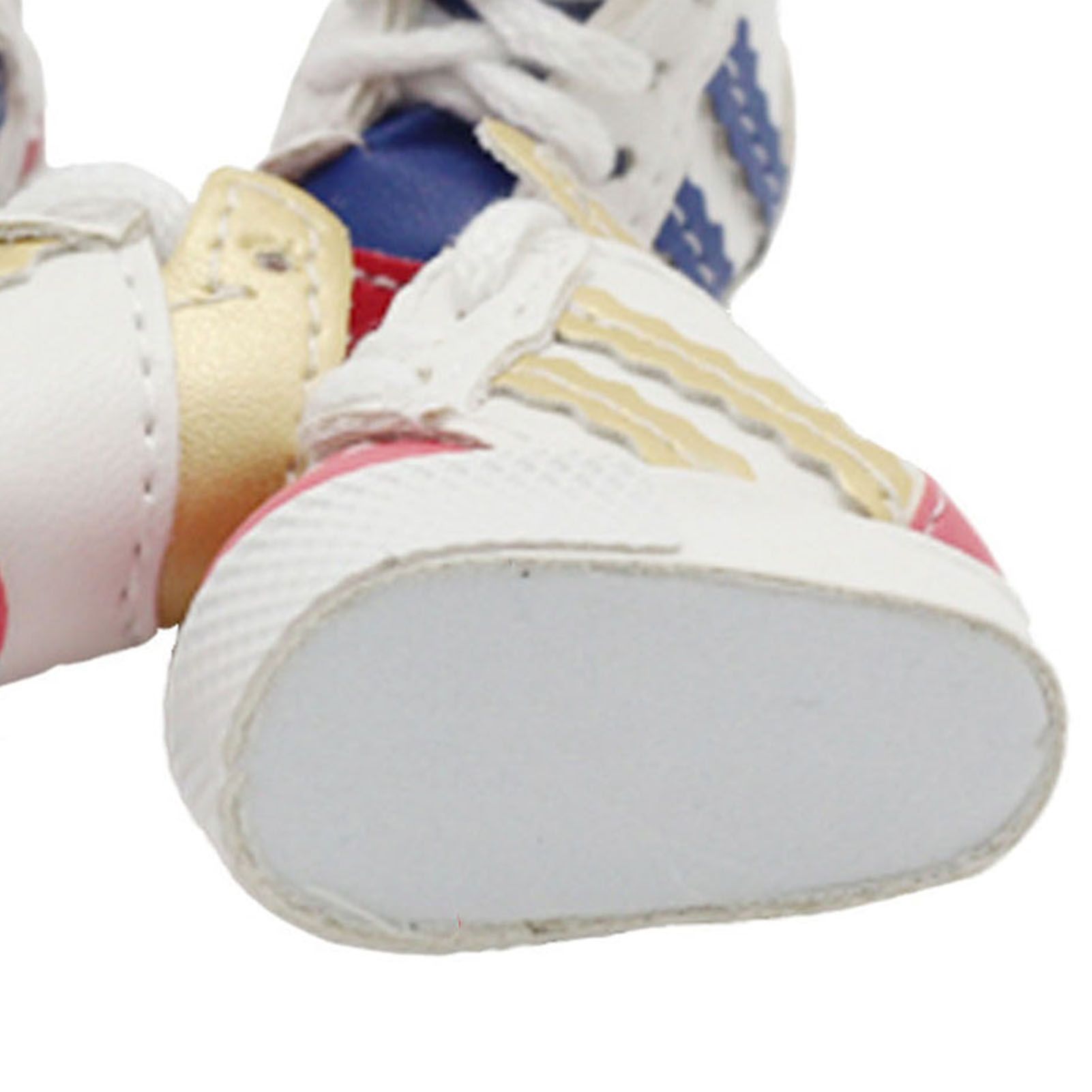 1 Pair Doll Shoes Exquisite Wear-Resistant Rubber Doll Boots Shoes Sneakers for Entertainment