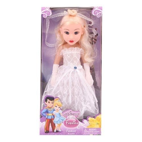 Plastic My Sweet Wedding Toy Doll - White