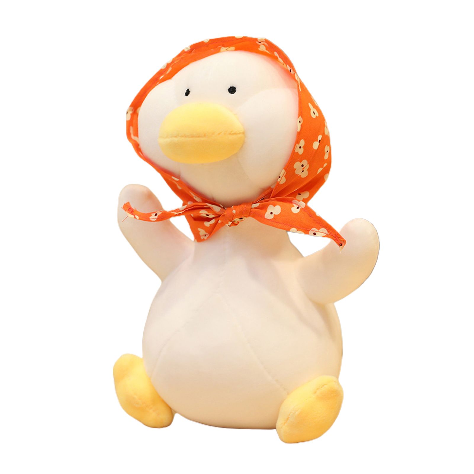 Cartoon Duck Plush Toy Ultra Soft Anime Element Cartoon Duck Plush Doll