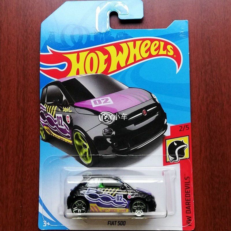 HOT WHEEL CARS 1/64 FIAT 500 Collection Alloy Car Gift For Kid