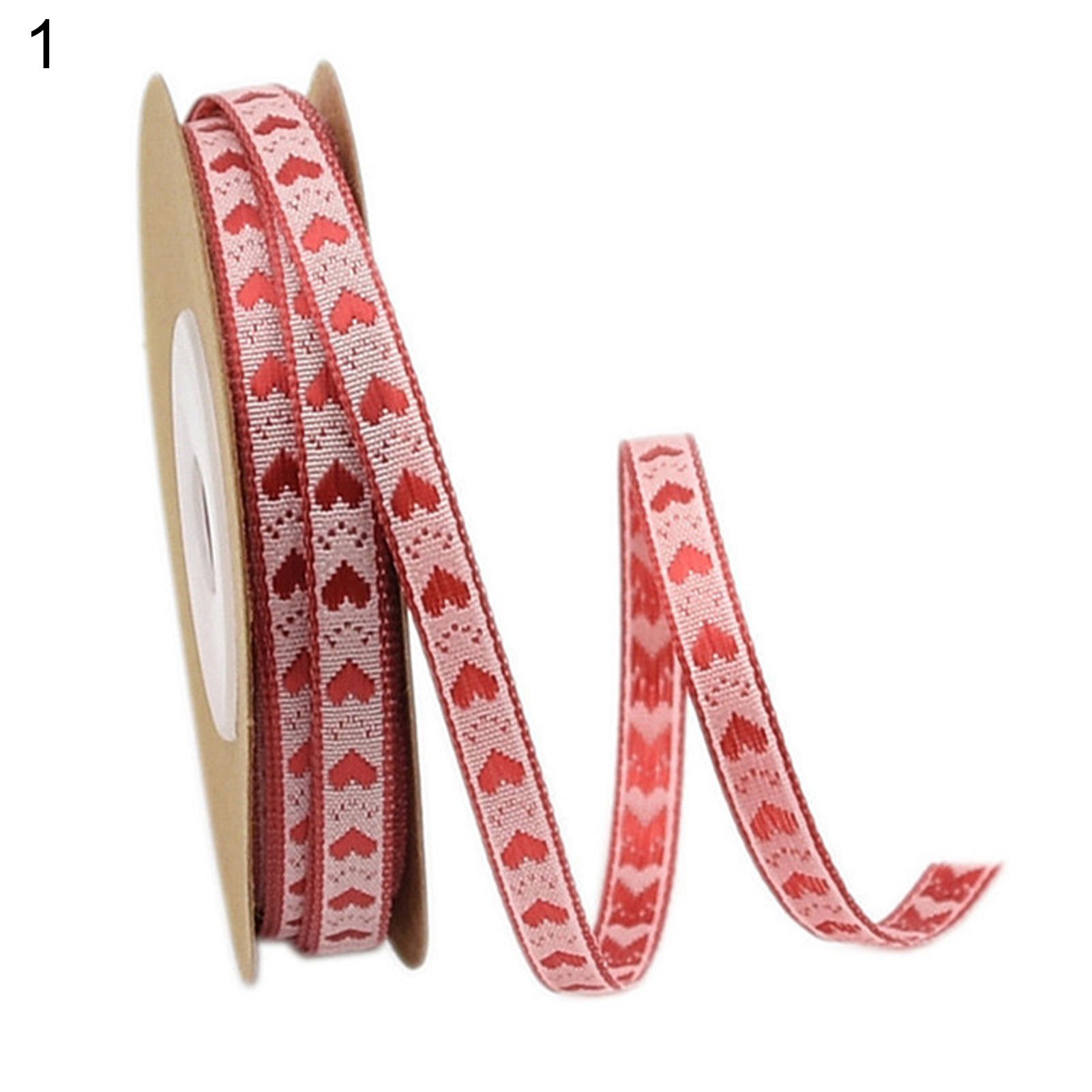 Wrapping Ribbon Hard to Fade Beautiful Valentine's Day Style Gift Ribbon