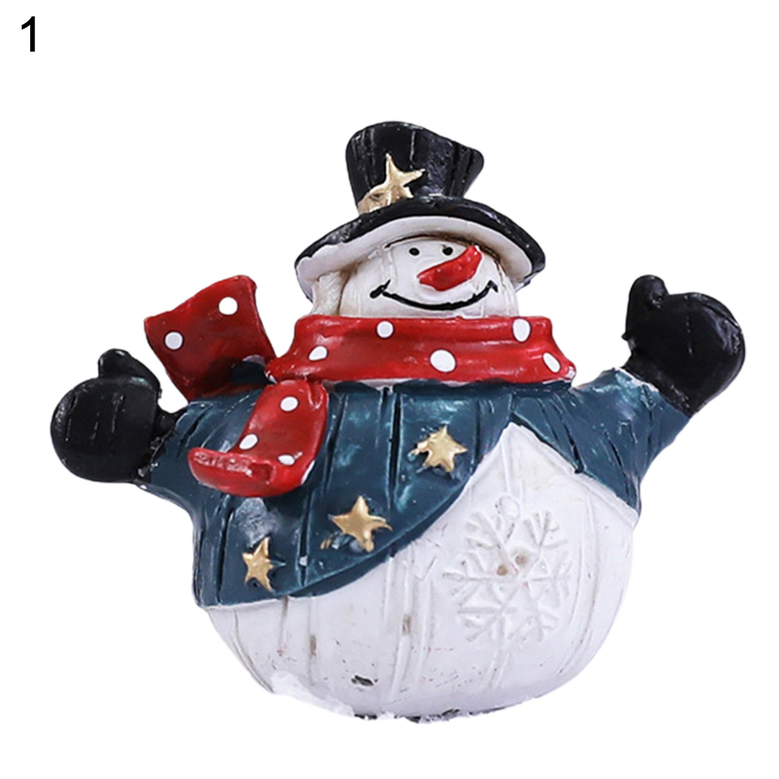 Home Decoration Ornamental Snowman with Scarf Home Decoration