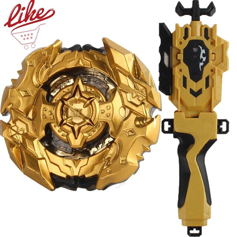 Laike Beyblad  Burst B-128 Alloy Cho-Z Spriggan Spryzen B128 Spinning Top with Launcher Handle Set Toys for Children