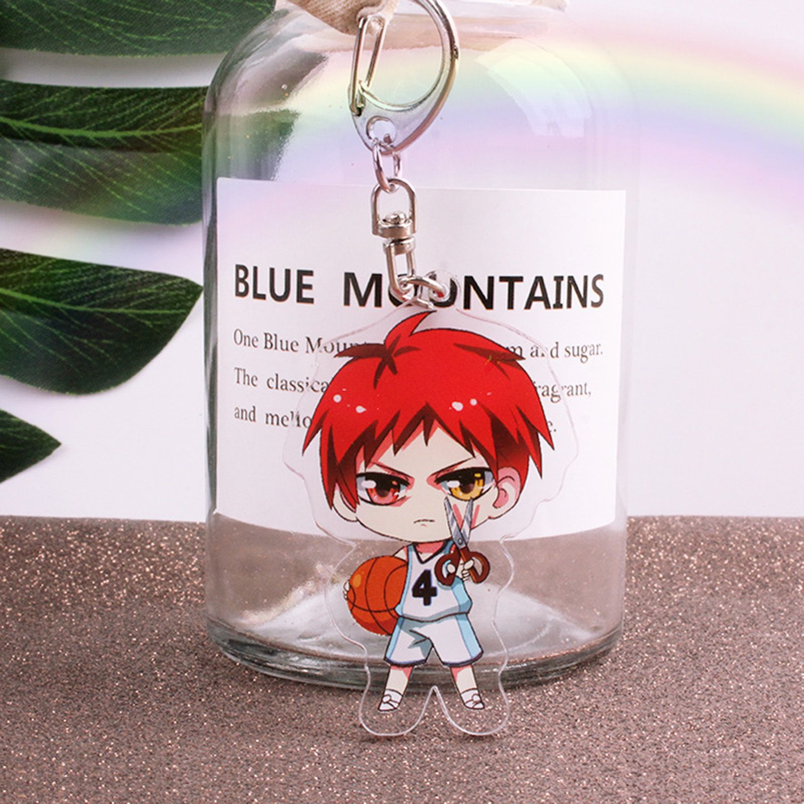 Pendant Keychain Double Layer Popular Film Television Peripherals Key Ring