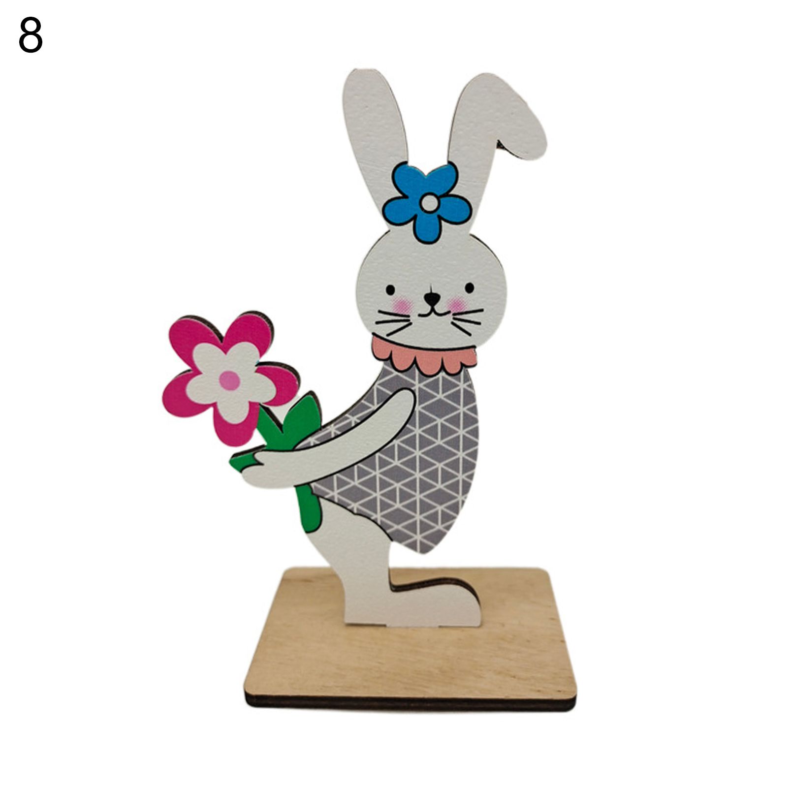 Rabbit Figue Natural Creative Easter Bunny Centerpiece