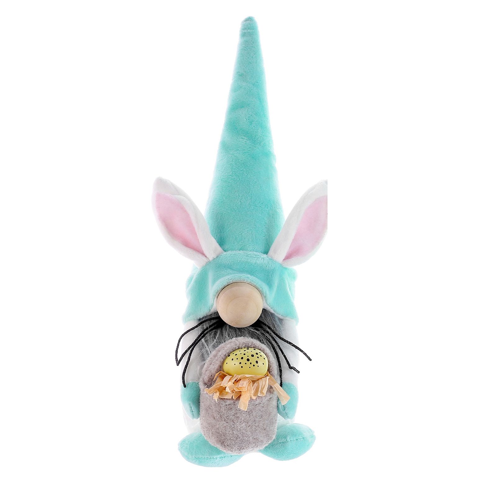 Dwarf Doll Long Bunny Ears Festival Decor Soft Texture Faceless Gnomes Doll Ornament for Easter