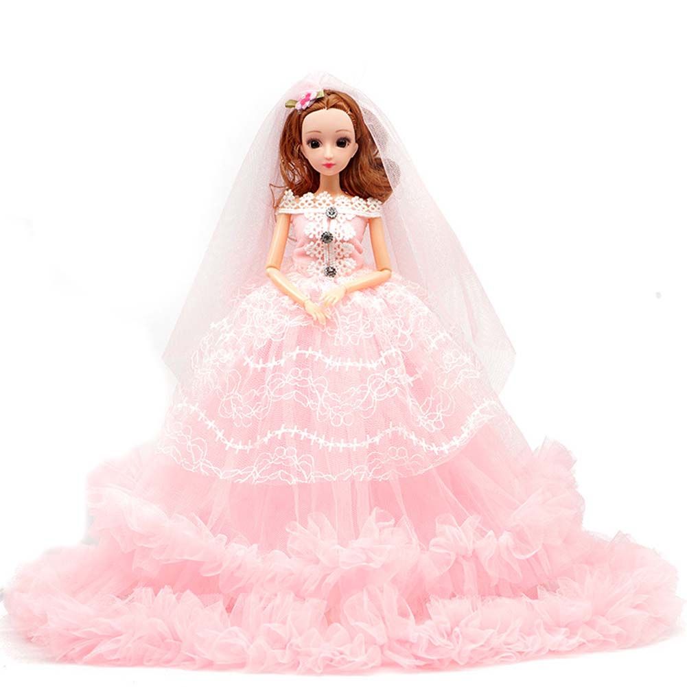 ni ulate Doll with Wedding Dress oy for Kids irls Height