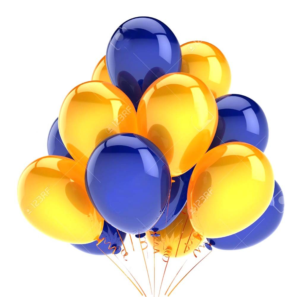 20 pcs Two Color Combination Balloons - Multi Colors