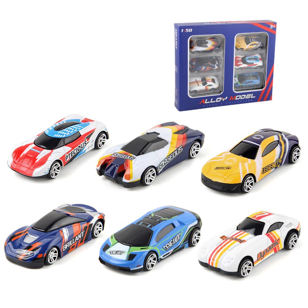 Alloy Car Model late Pull Back Educational oys For Kids ift color