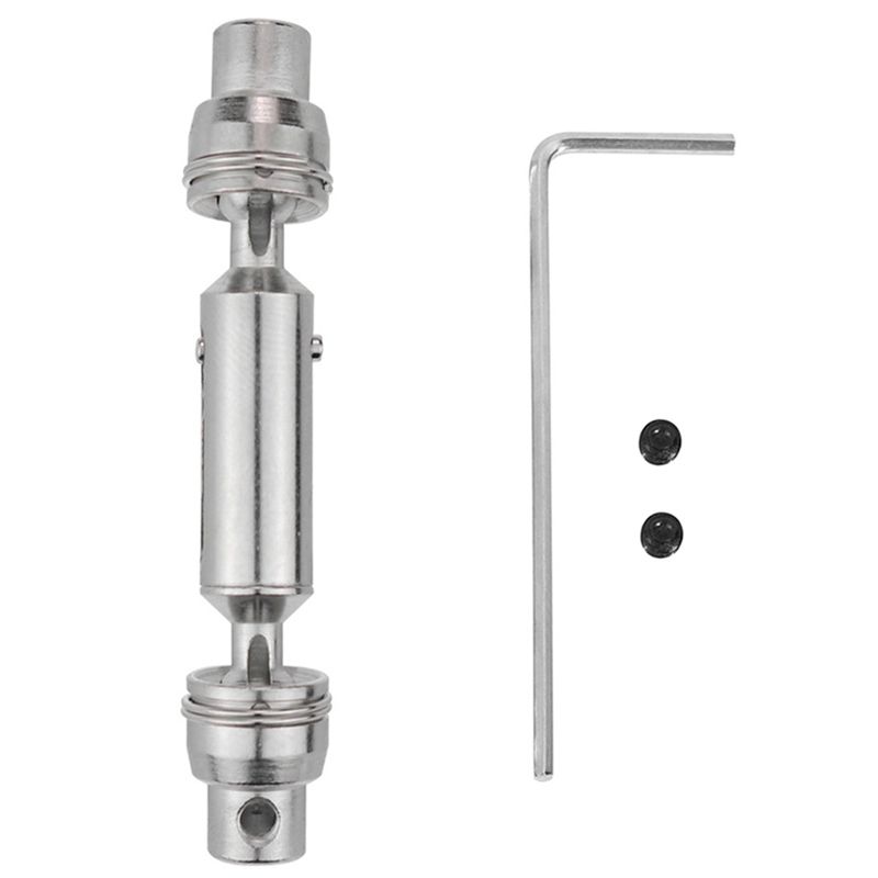 2 Set RC Car Part: 1 Set Aluminum Alloy Shock Absorber Internal Spring & 1 Set Upgrade Metal CVD Drive Shaft