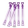 12Pcs Heart Empty Bubble Soap Bottles Maker Wedding Party Decorations Kids Toy
