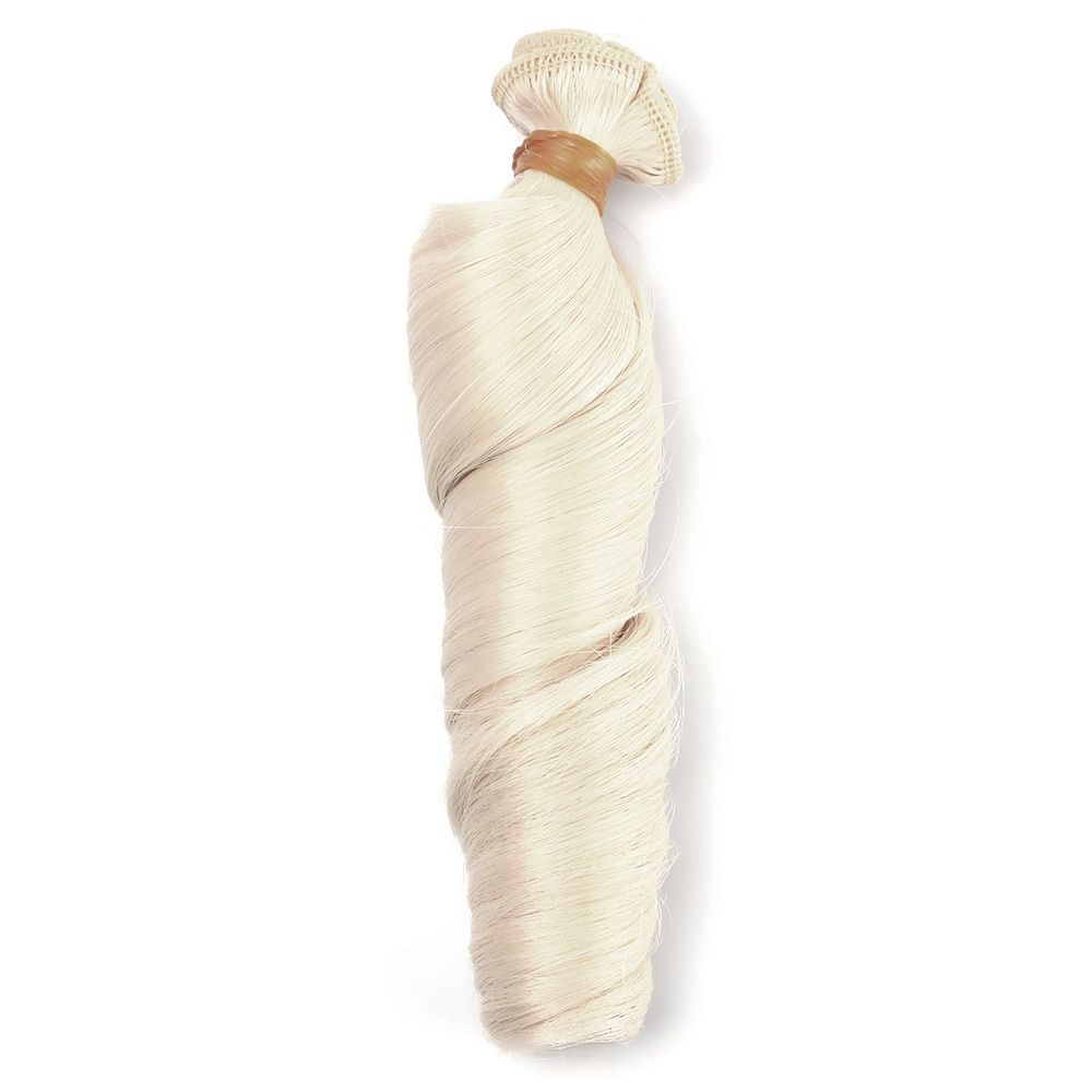 1pc 25cm Length Synthetic Natural Straight Hair Wefts for BJD 1/3 1/4 1/6 Dolls DIY Accessories